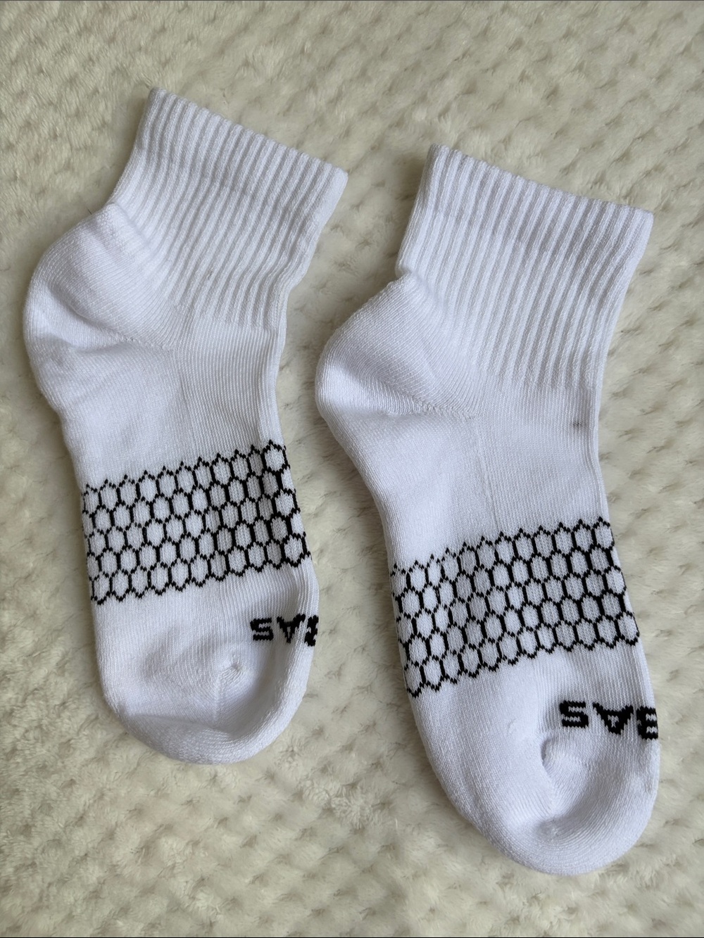 NWOT Bombas Youth Solids Quarter Socks - 1 Pair Size 12T-3Y